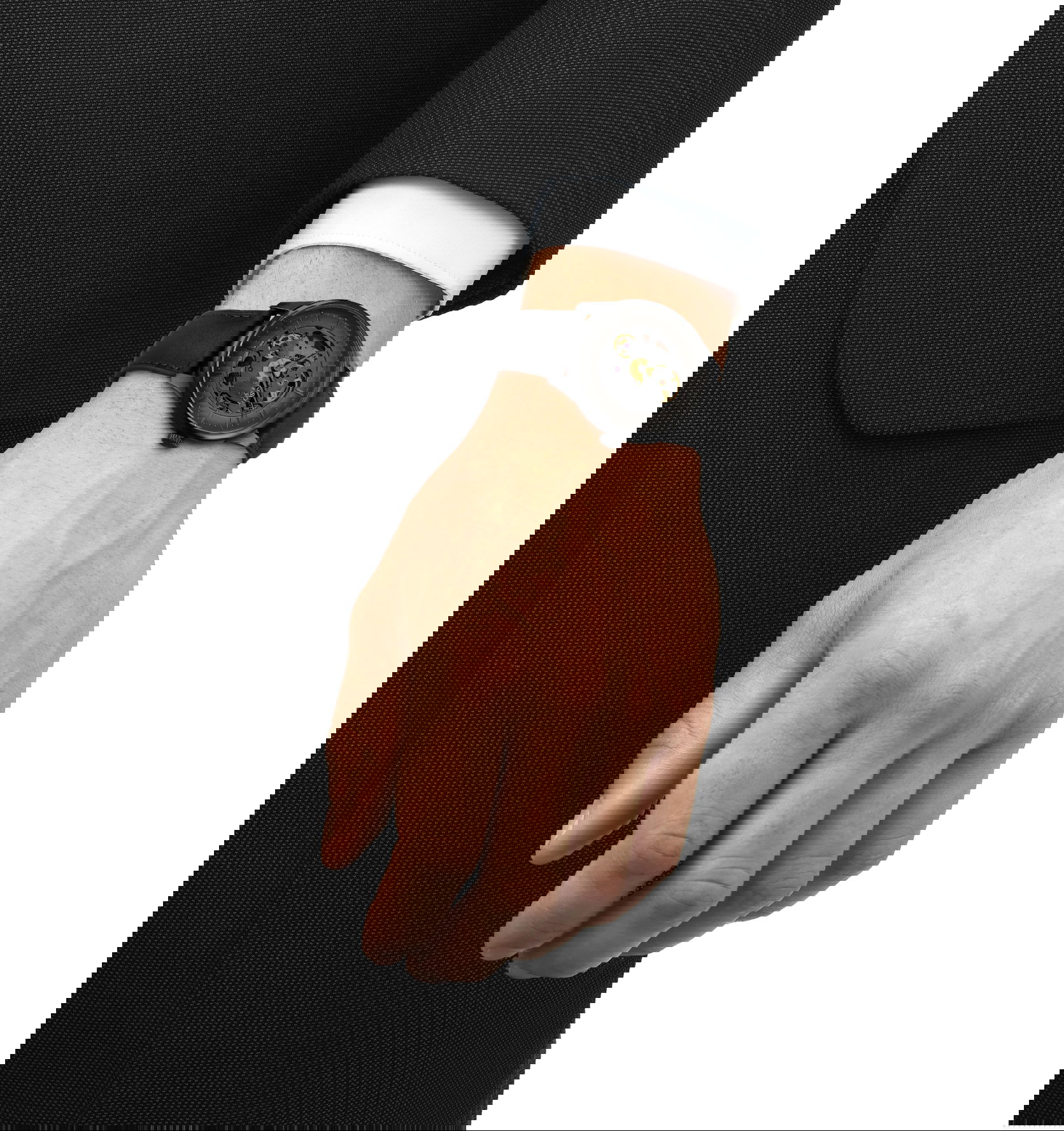 Tissot Chemin des Tourelles Skeleton 39mm T1398363644100 - Otomatik Erkek Saati (T139.836.36.441.00)