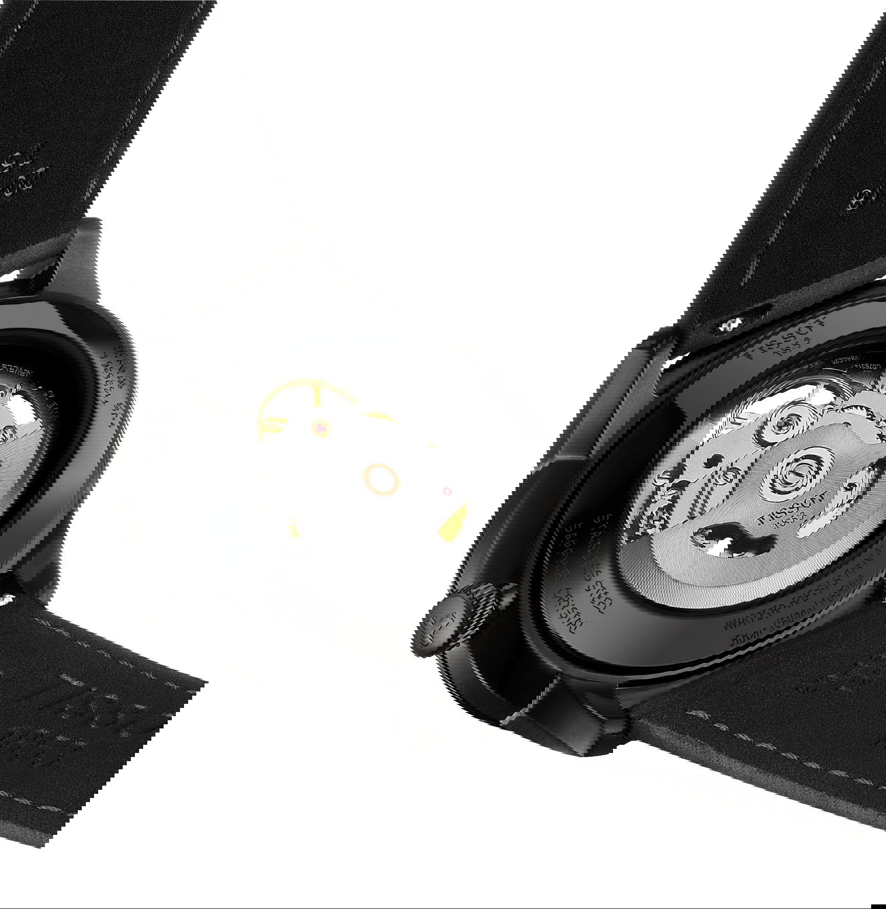 Tissot Chemin des Tourelles Skeleton 39mm T1398363644100 - Otomatik Erkek Saati (T139.836.36.441.00)