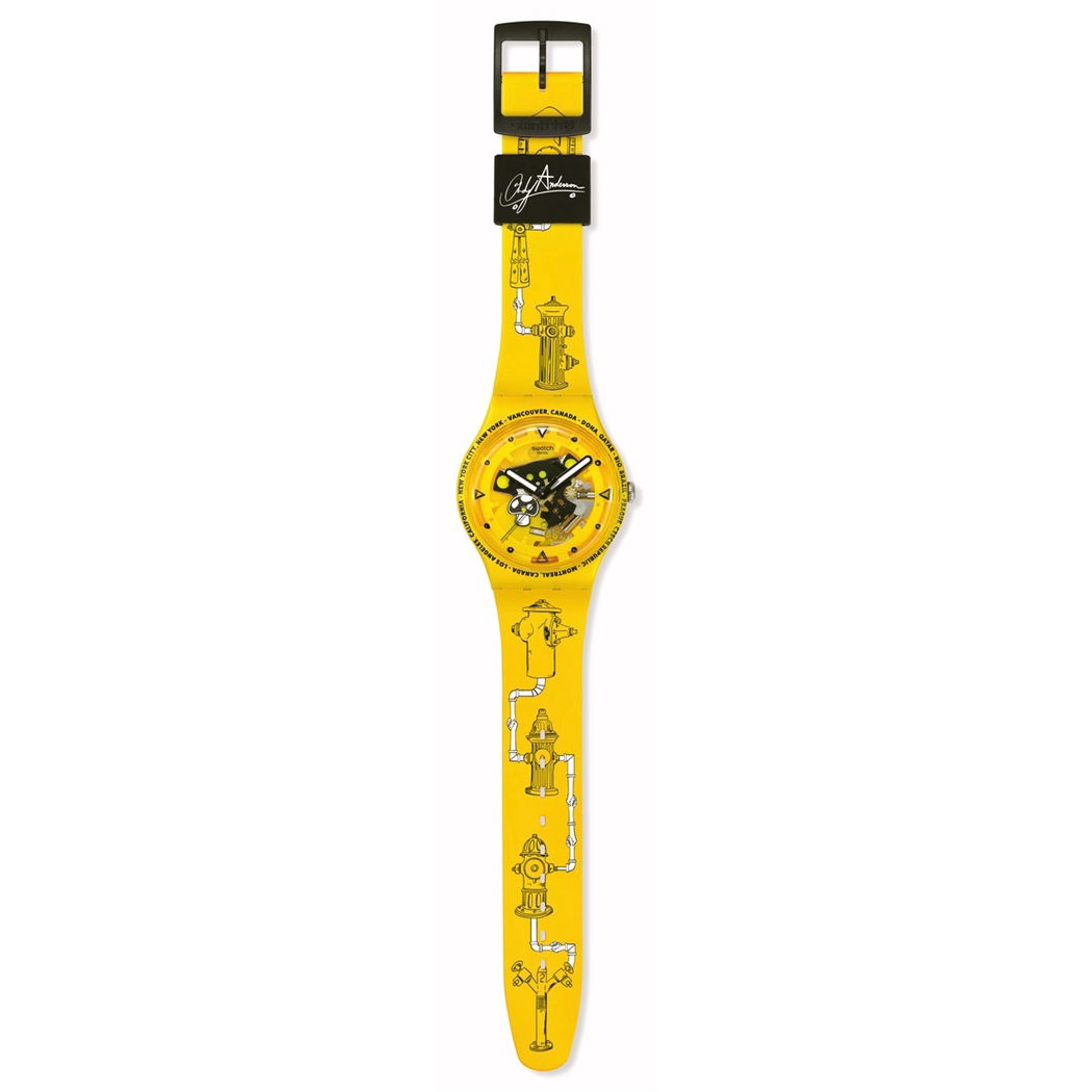 Swatch So29j101 Time With Andy Anderson
