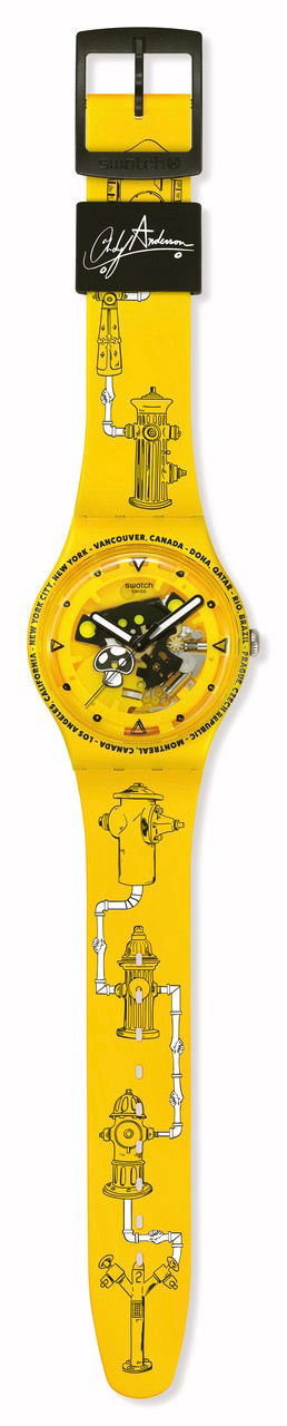 Swatch So29j101 Time With Andy Anderson