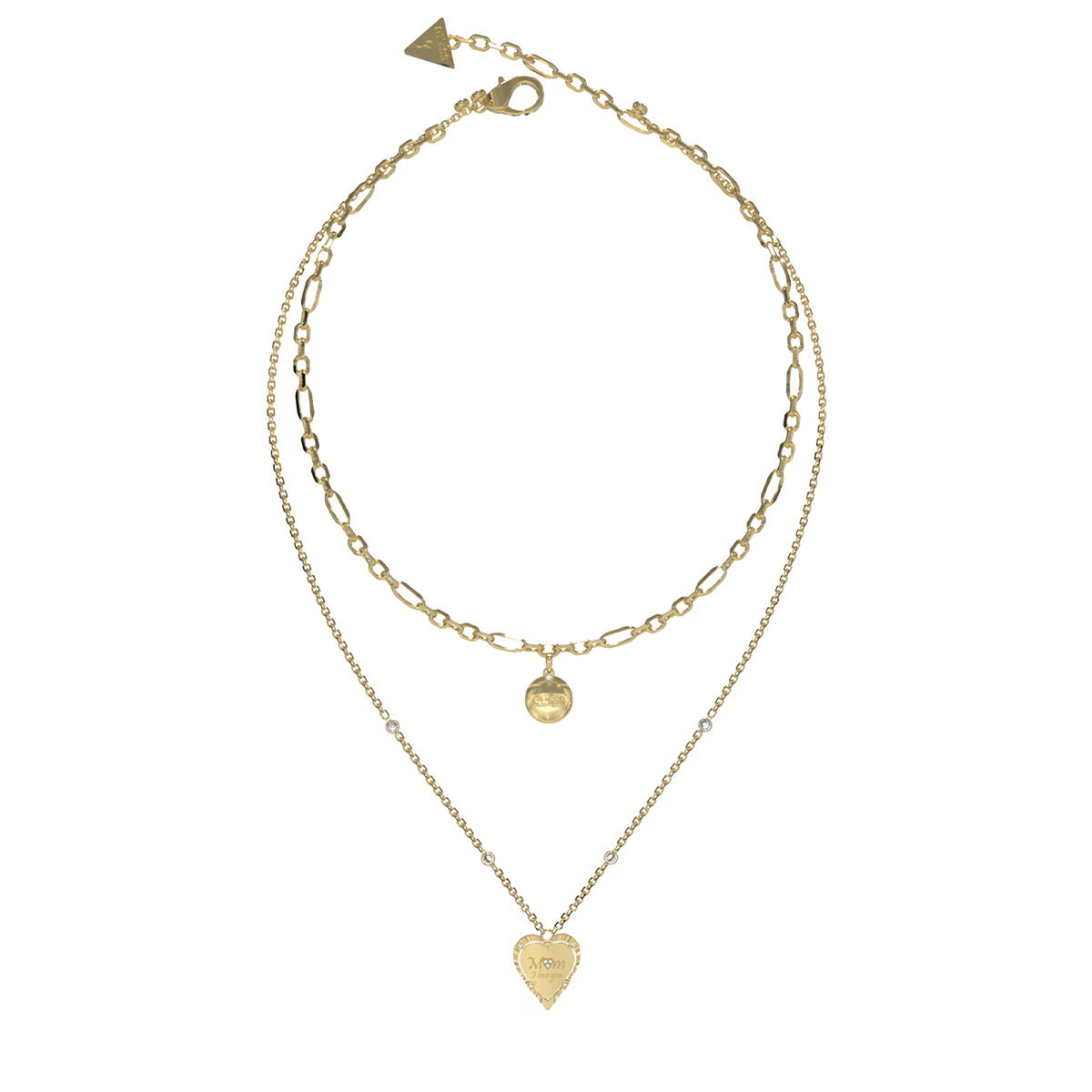 Guess Jgujubn04046jwygtu Kalpli Kadın Kolye