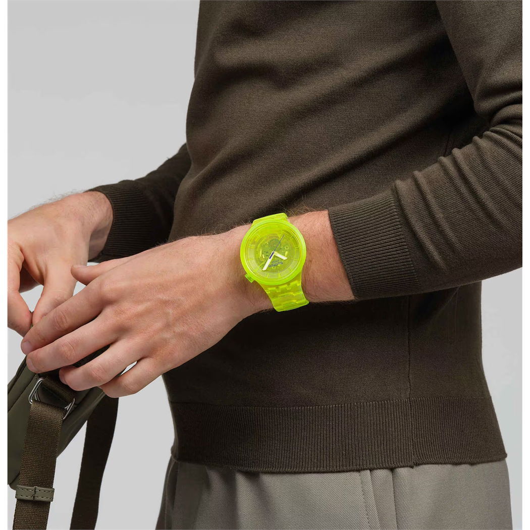 Swatch Sb05j103 Yellow Joy Kol Saati