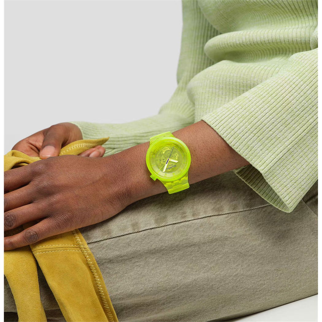 Swatch Sb05j103 Yellow Joy Kol Saati