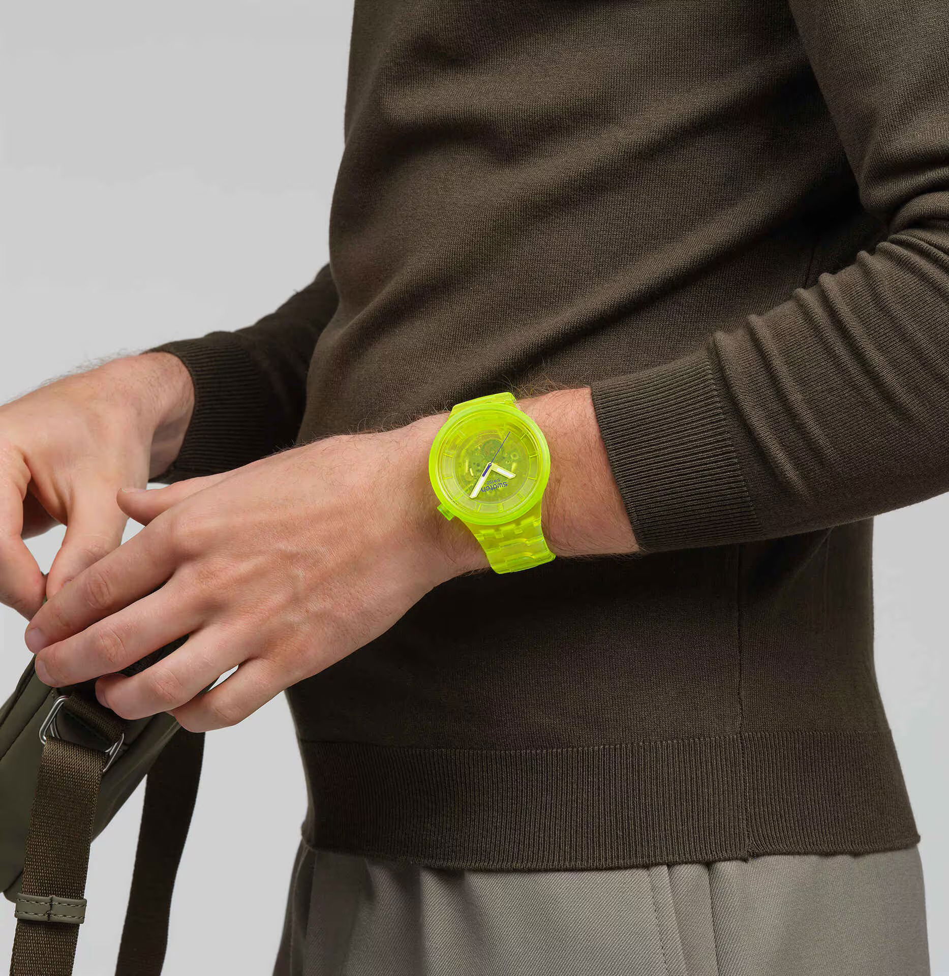 Swatch Sb05j103 Yellow Joy Kol Saati