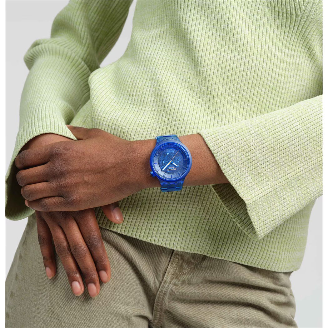 Swatch Sb05n116 Navy Joy Kol Saati
