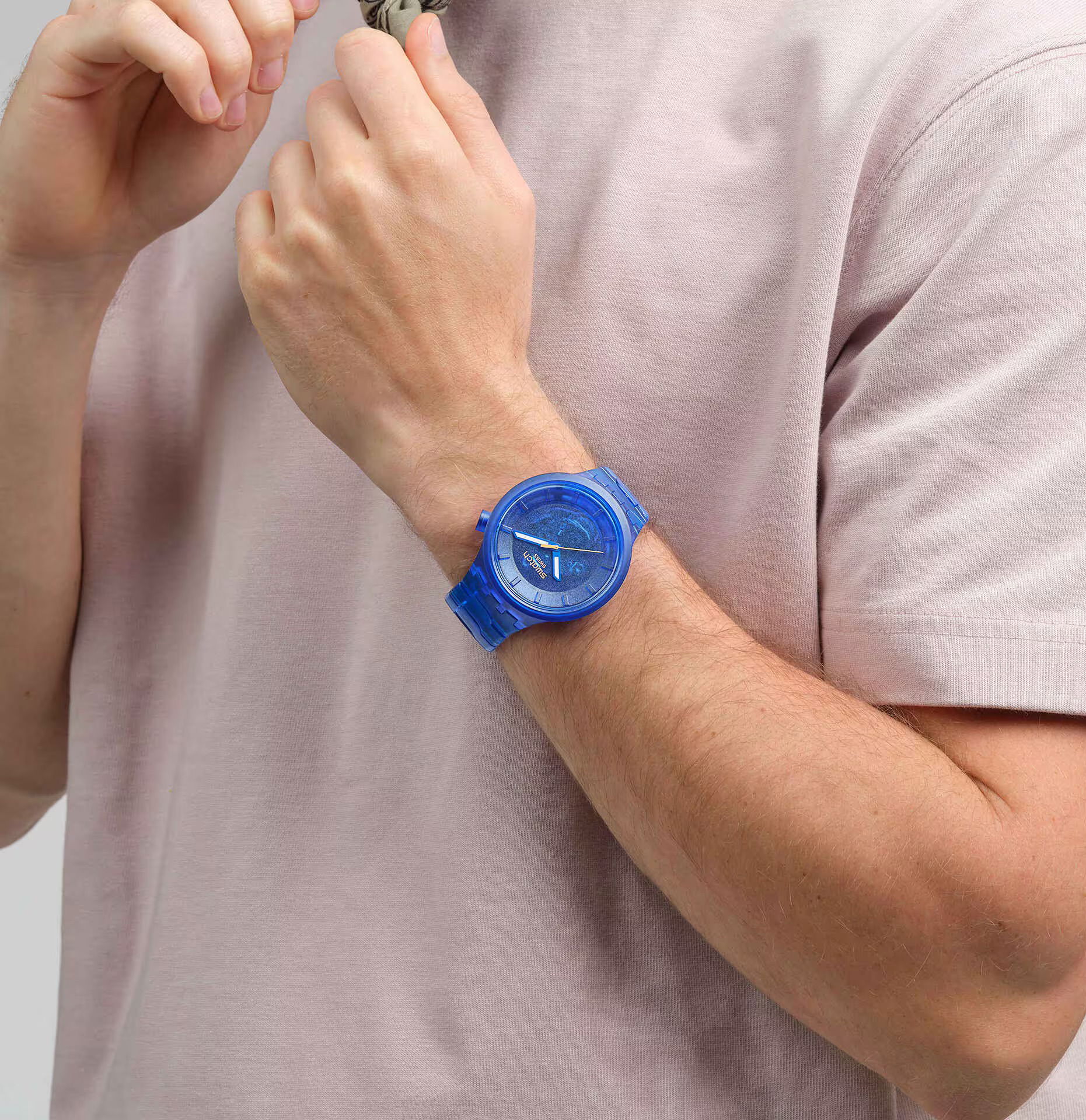 Swatch Sb05n116 Navy Joy Kol Saati