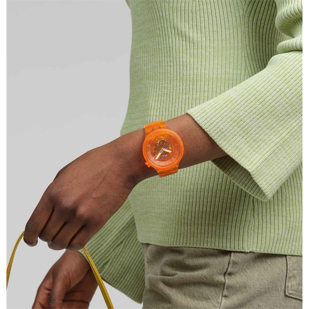 Swatch Sb05o103 Orange Joy Kol Saati