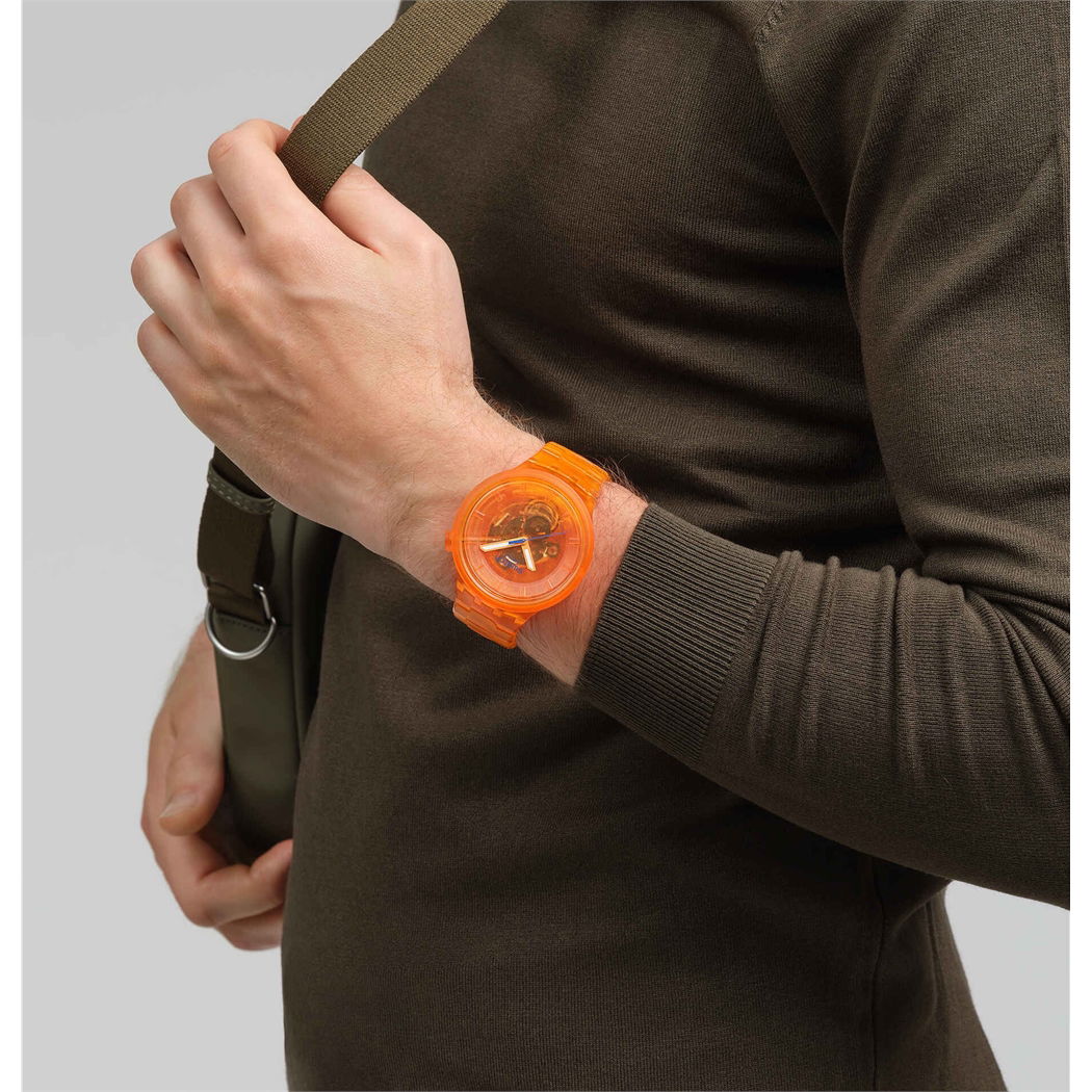 Swatch Sb05o103 Orange Joy Kol Saati