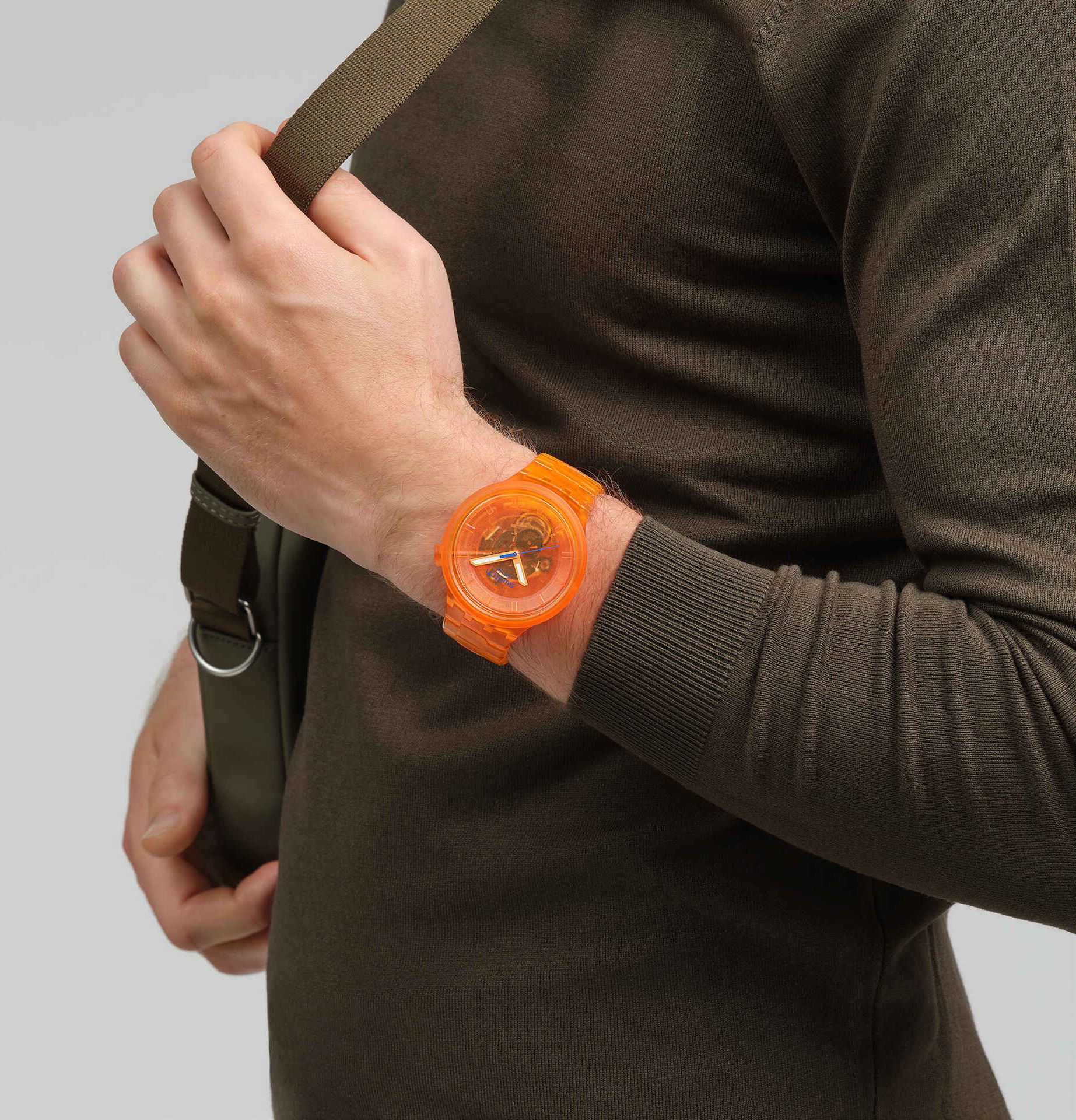 Swatch Sb05o103 Orange Joy Kol Saati