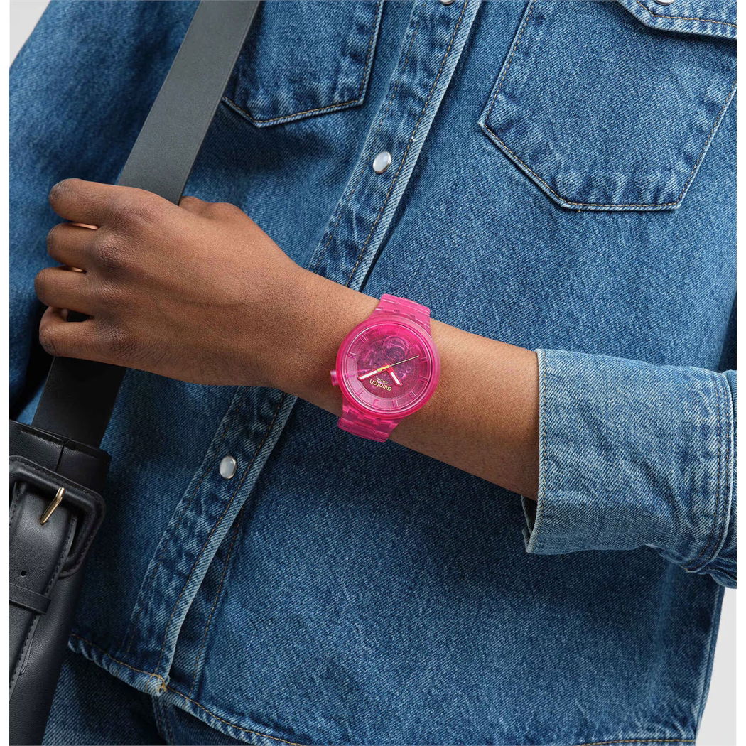 Swatch Sb05p102 Pink Joy Kol Saati