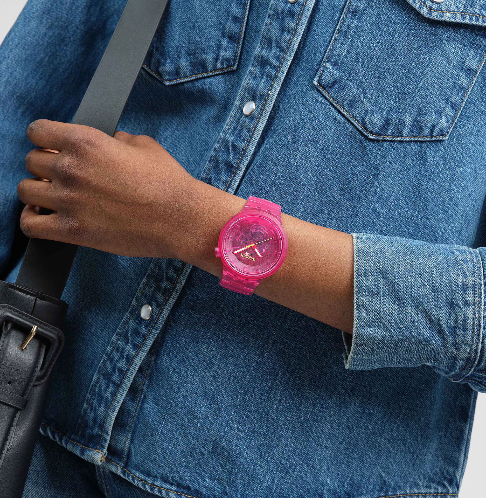 Swatch Sb05p102 Pink Joy Kol Saati