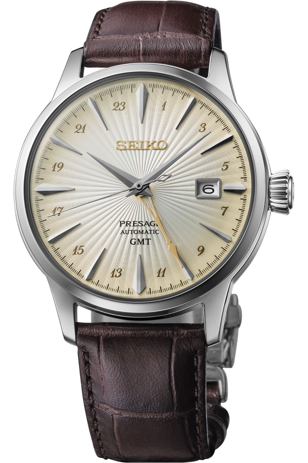 Seiko Presage Ssk041j1 (Ssk041j) Cocktail GMT Otomatik Erkek Kol Saati