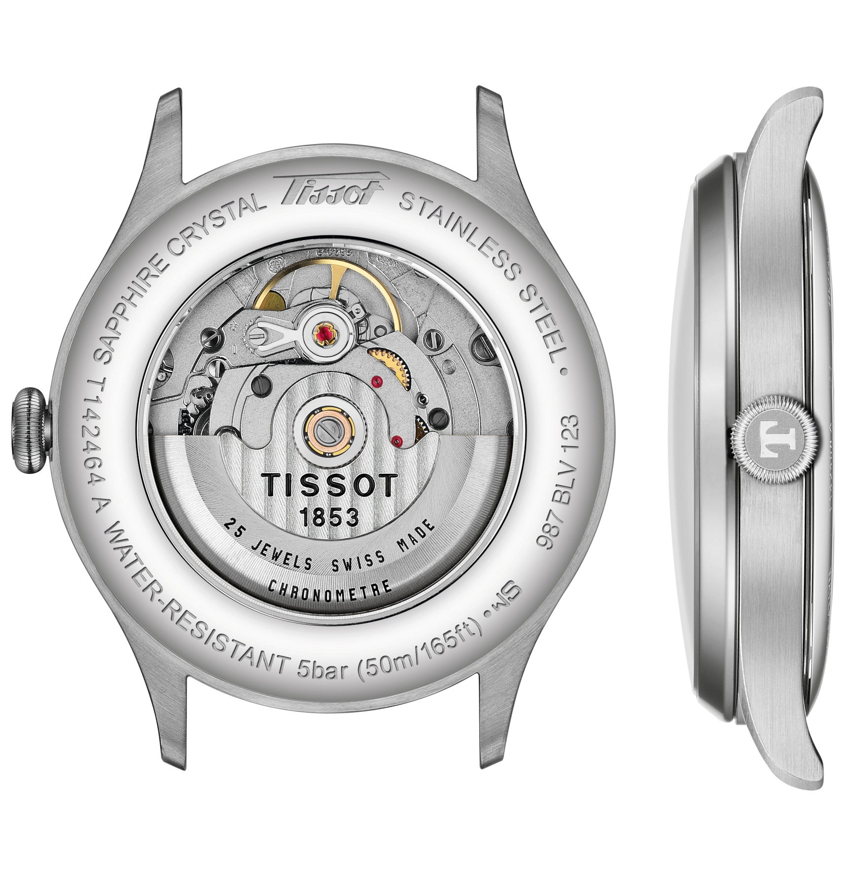 Tissot Heritage 1938 39mm T1424641603200 - Otomatik Erkek Saati (T142.464.16.032.00)