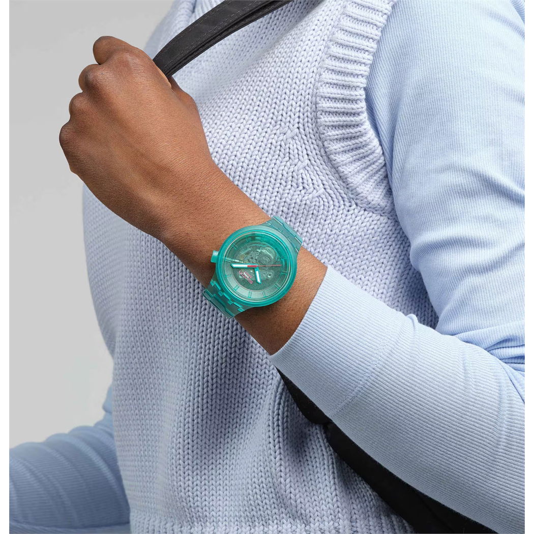Swatch Sb05l101 Turquoise Joy Kol Saati
