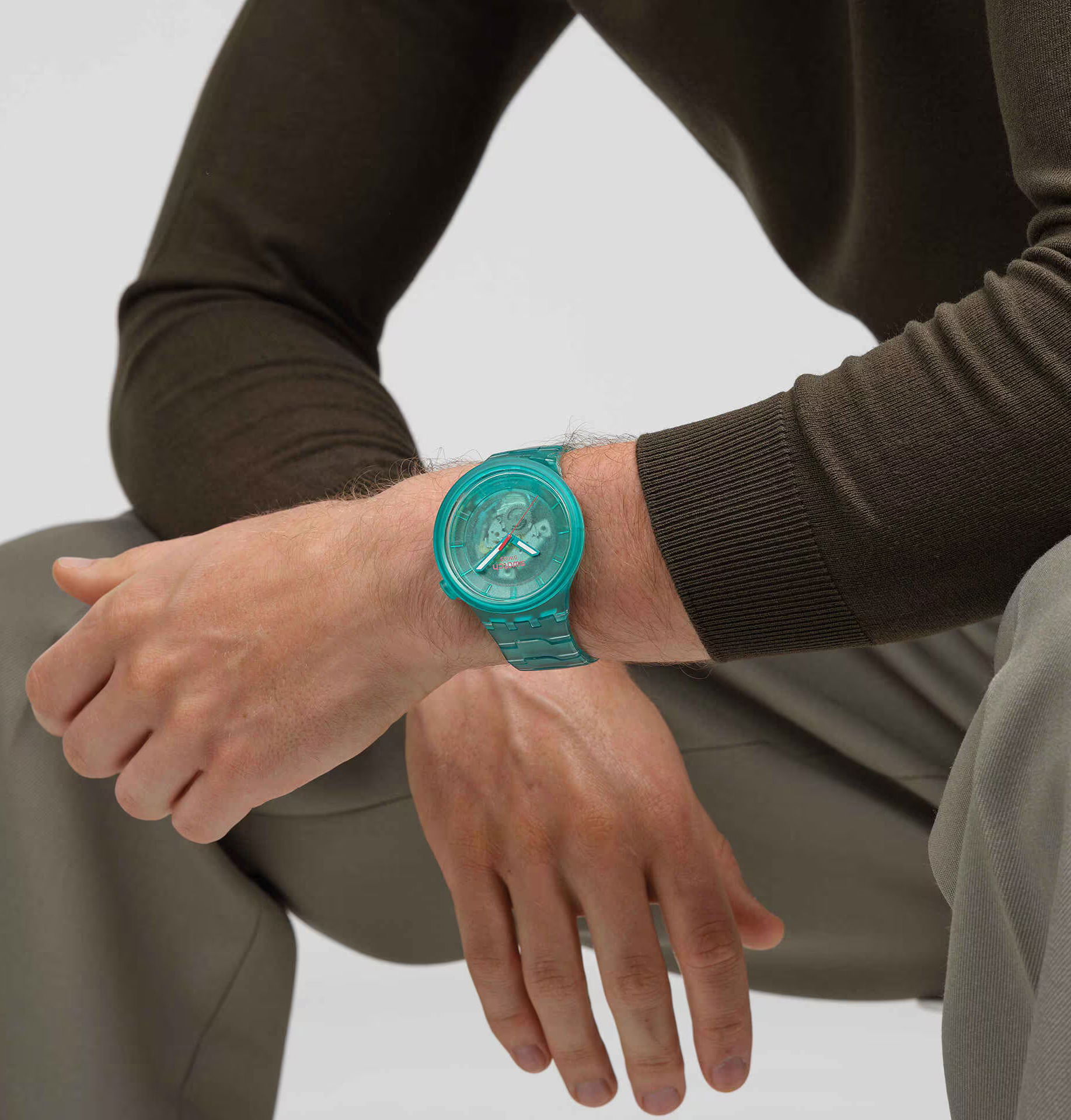 Swatch Sb05l101 Turquoise Joy Kol Saati