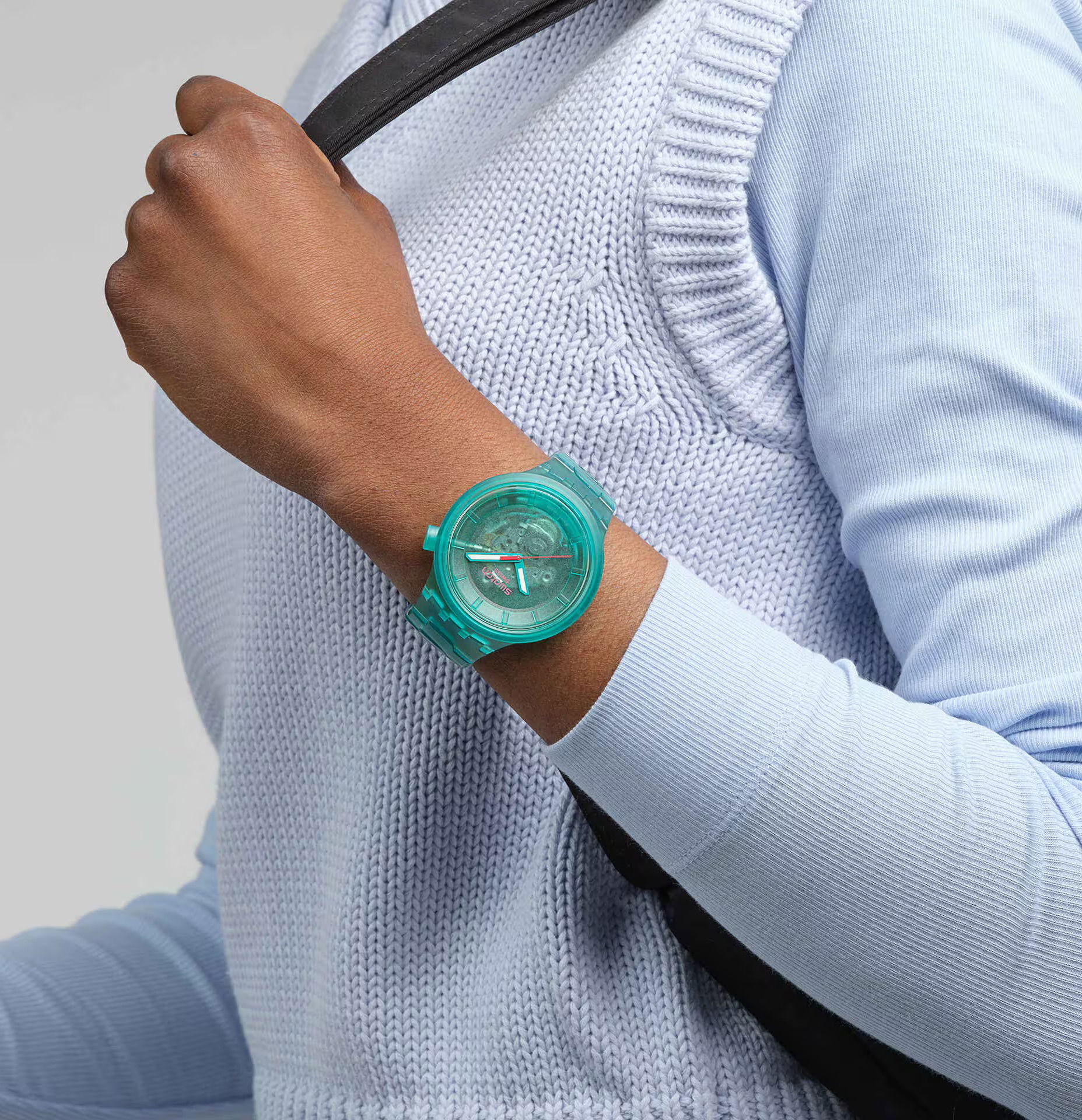 Swatch Sb05l101 Turquoise Joy Kol Saati