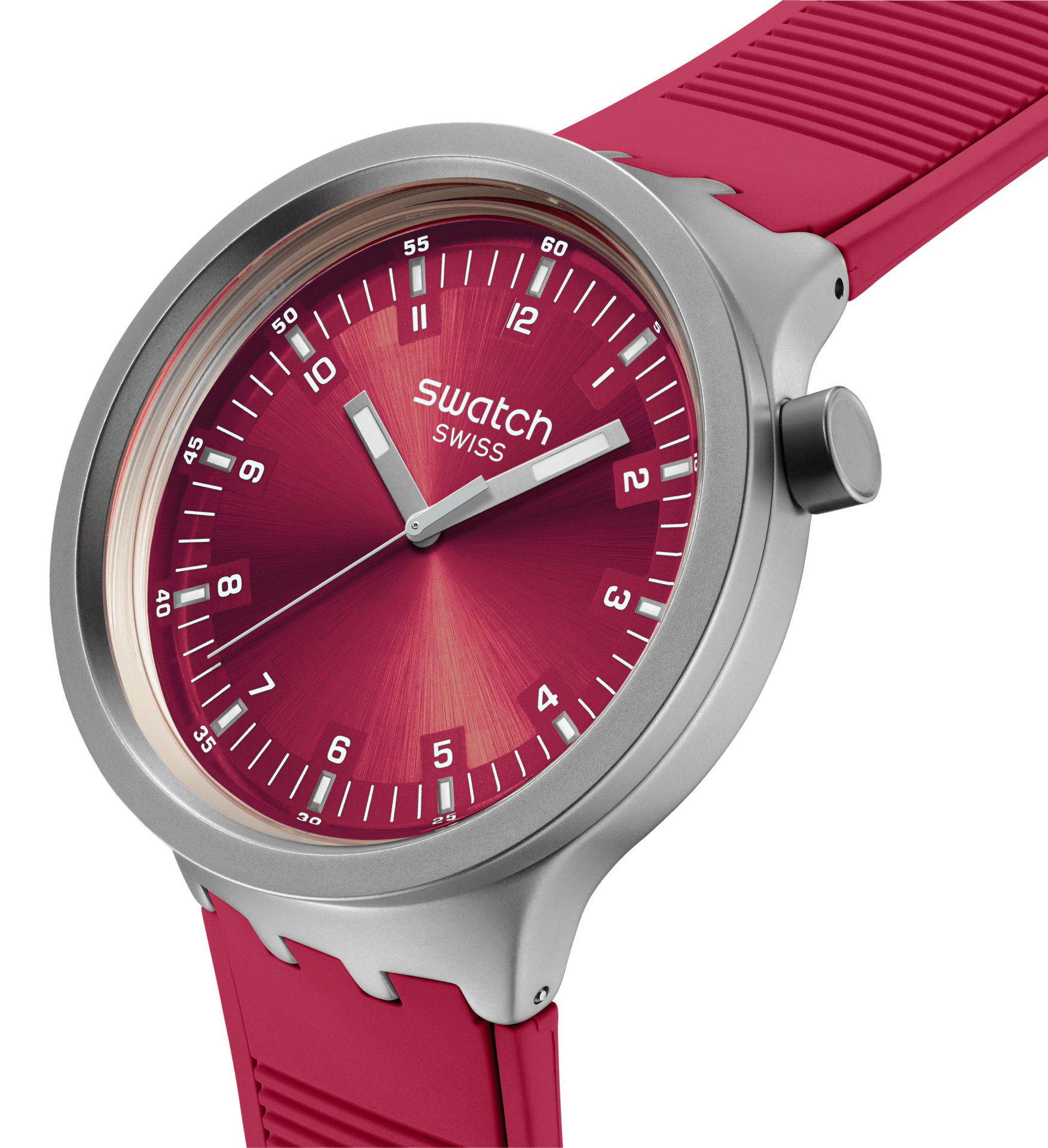Swatch Sb07s104 Scarlet Shimmer Erkek Kol Saati