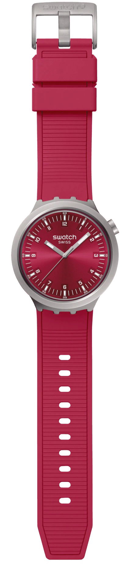 Swatch Sb07s104 Scarlet Shimmer Erkek Kol Saati