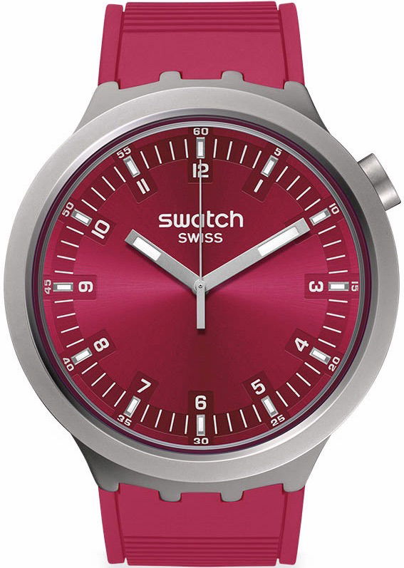 Swatch Sb07s104 Scarlet Shimmer Erkek Kol Saati