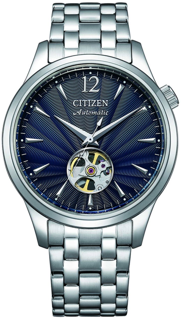 Citizen Mechanical Open Heart Nh9131-73L Otomatik Erkek Kol Saati