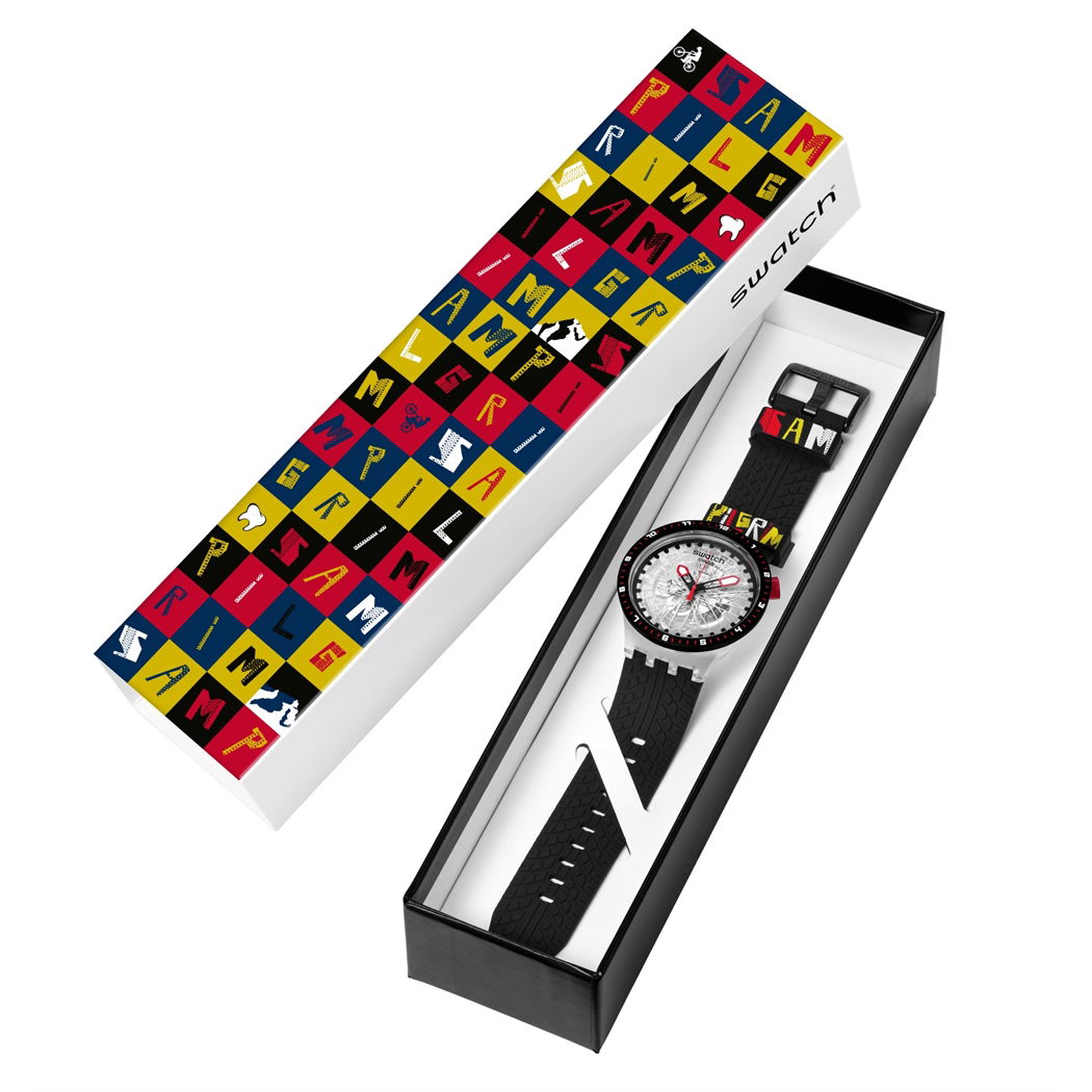 Swatch THE PILGRIM - TREAD ON IT Sb05k103