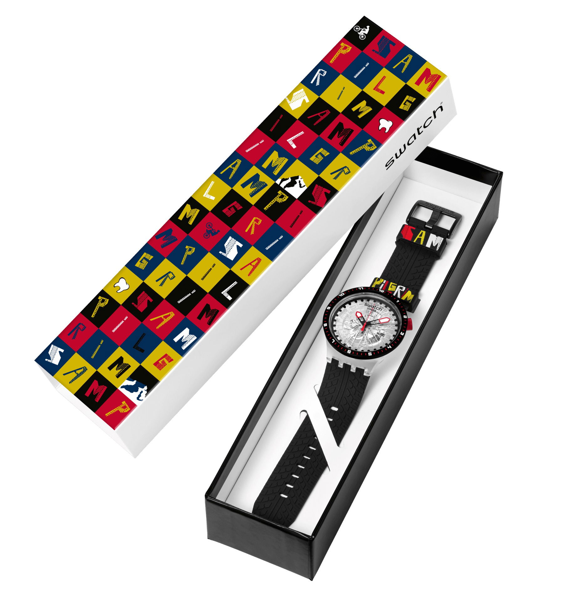 Swatch THE PILGRIM - TREAD ON IT Sb05k103