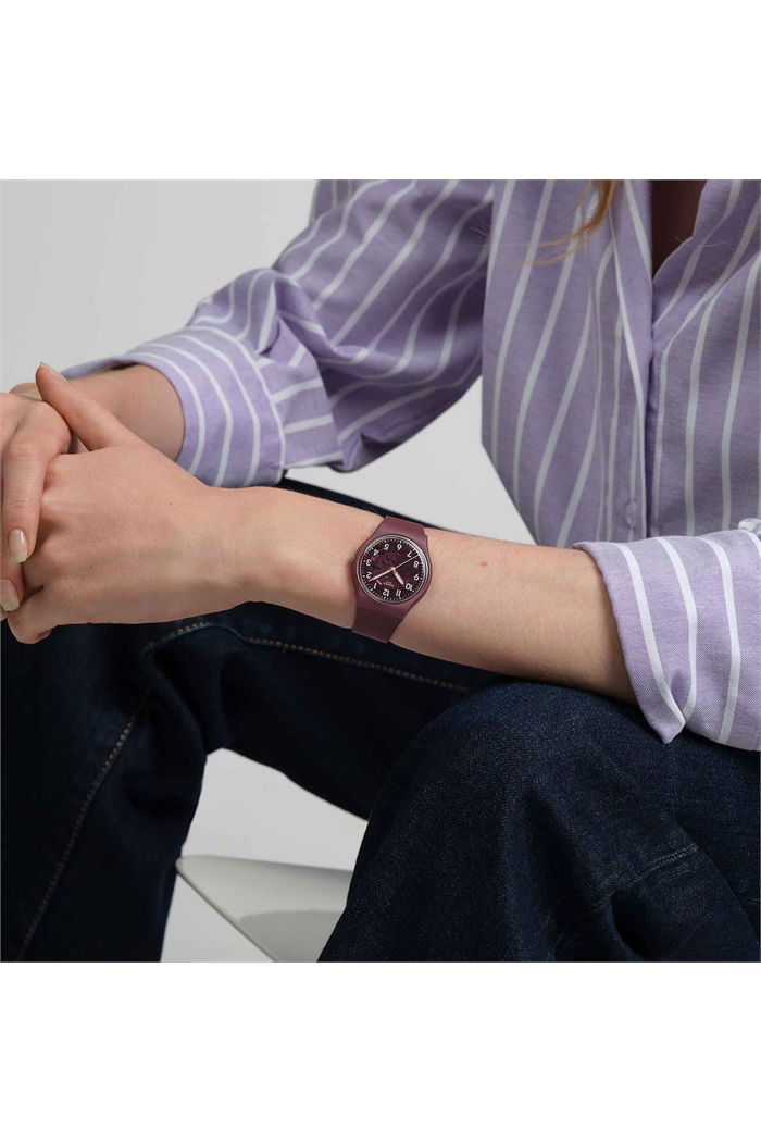 Swatch THRU THE CROWN GLASS So28r115