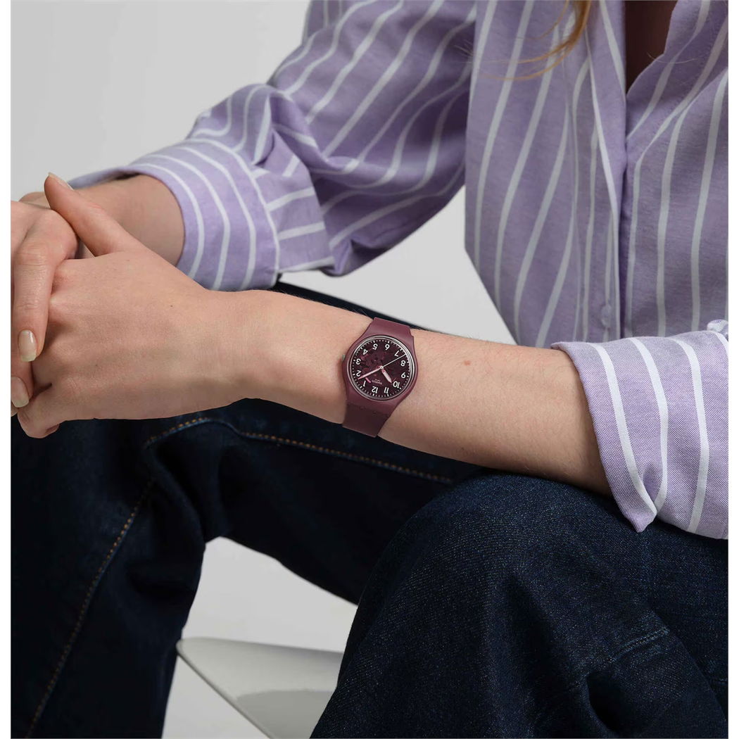 Swatch THRU THE CROWN GLASS So28r115