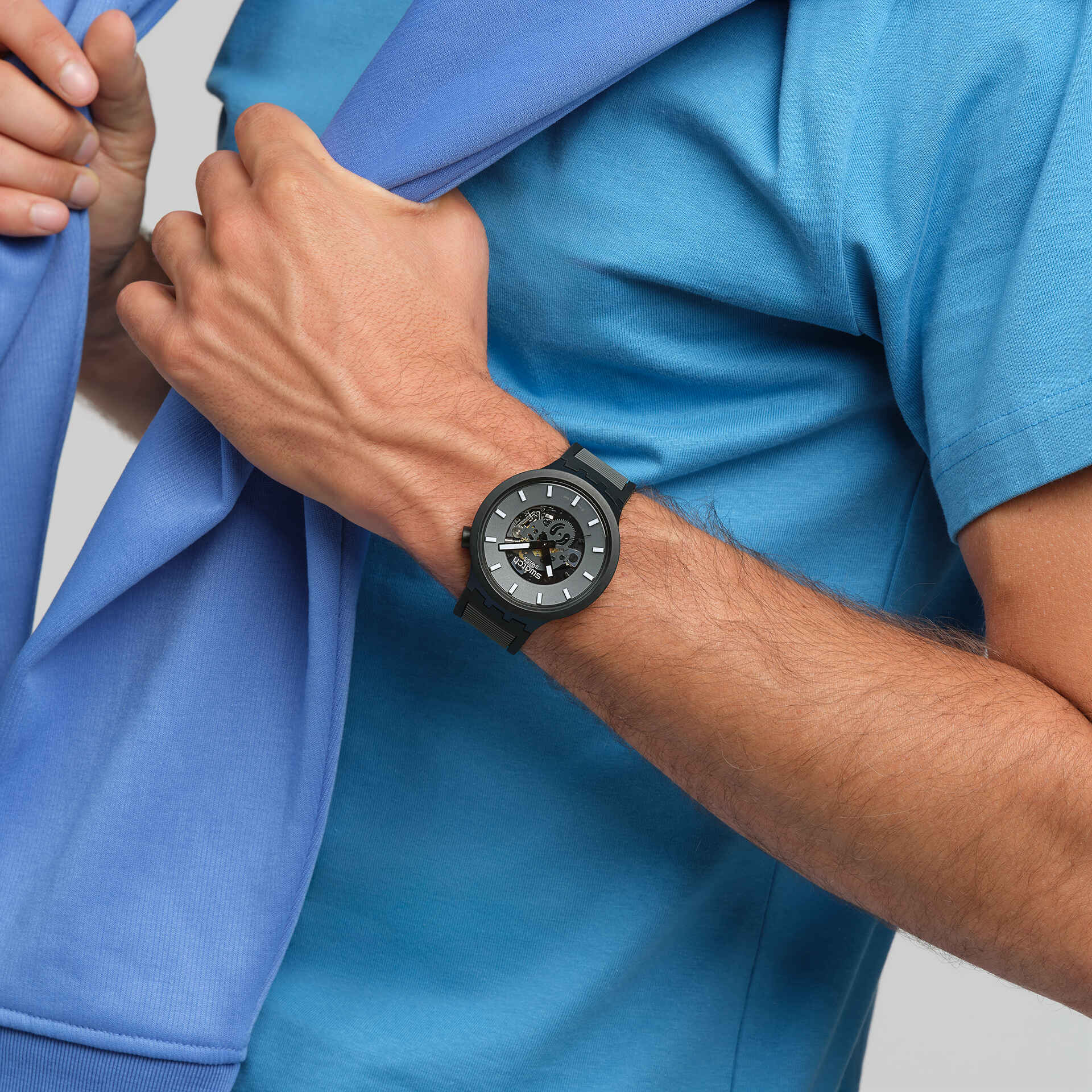 Swatch Sb05b113 Past The Horizon Erkek Kol Saati