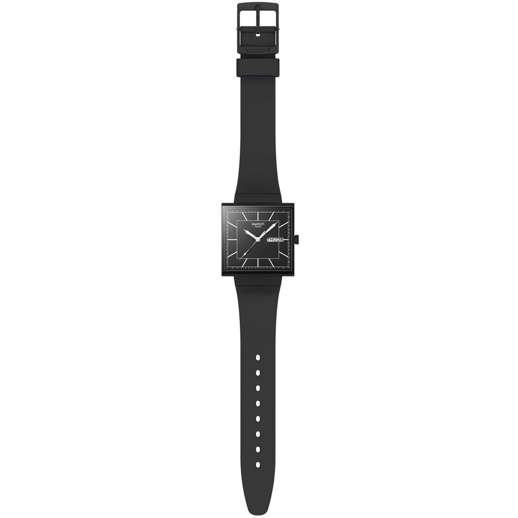 Swatch So34b701 WHAT IF...BLACKAGAIN?
