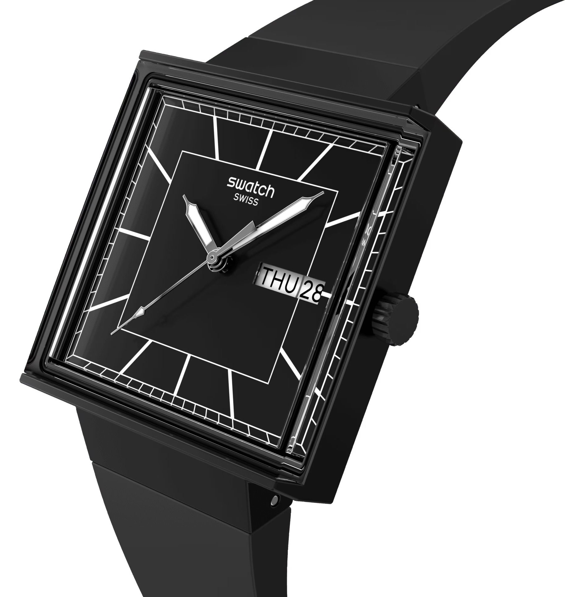Swatch So34b701 What If...Blackagain? Kol Saati