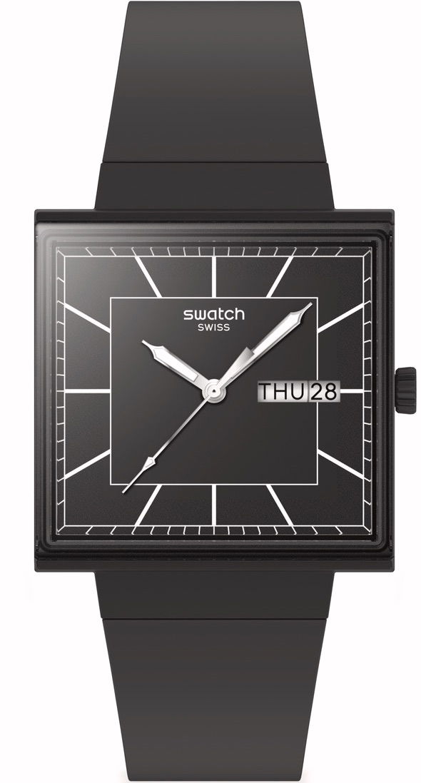 Swatch So34b701 What If...Blackagain? Kol Saati