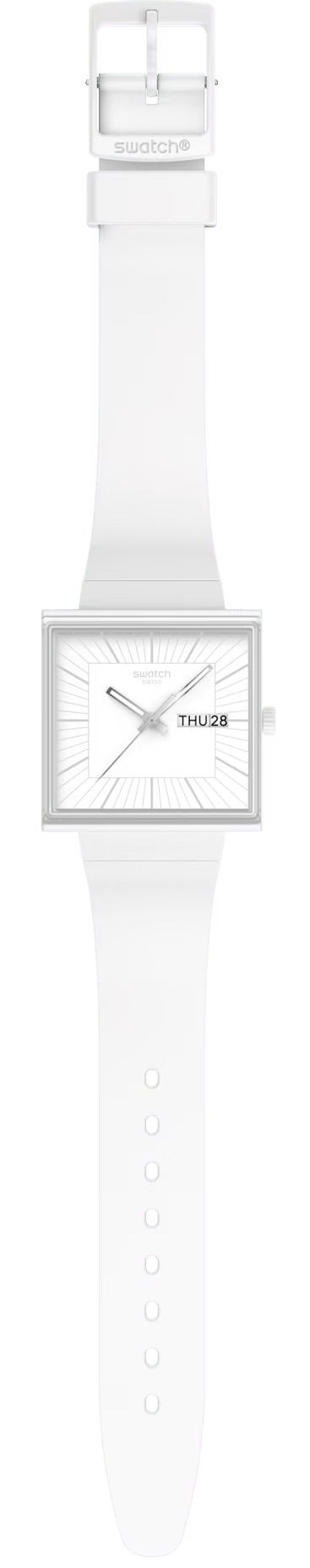 Swatch So34w700 What İf...Allwhite? Kol Saati