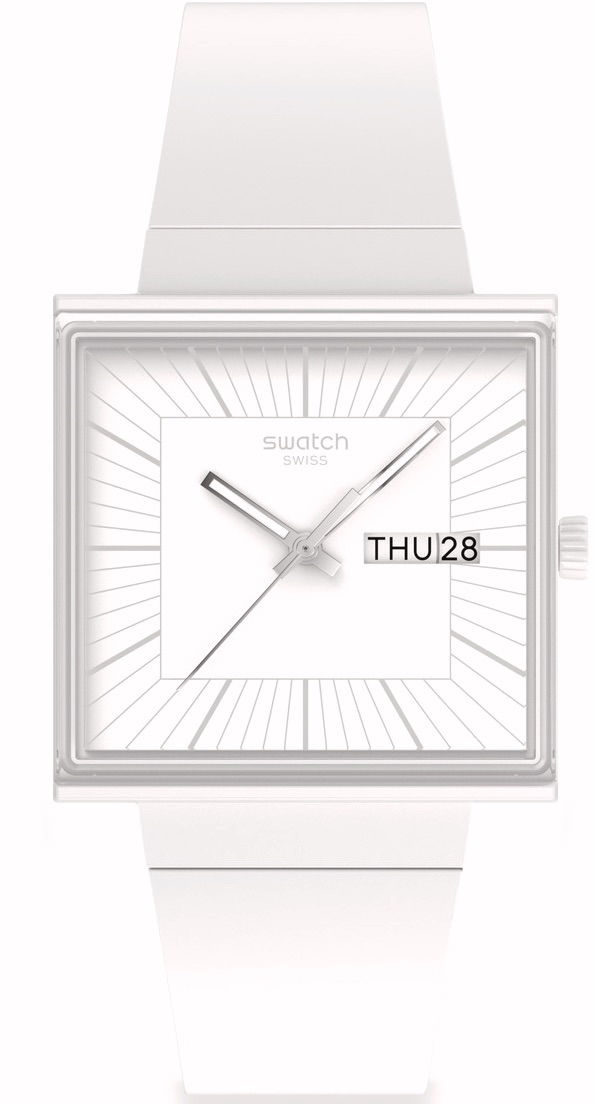 Swatch So34w700 What İf...Allwhite? Kol Saati