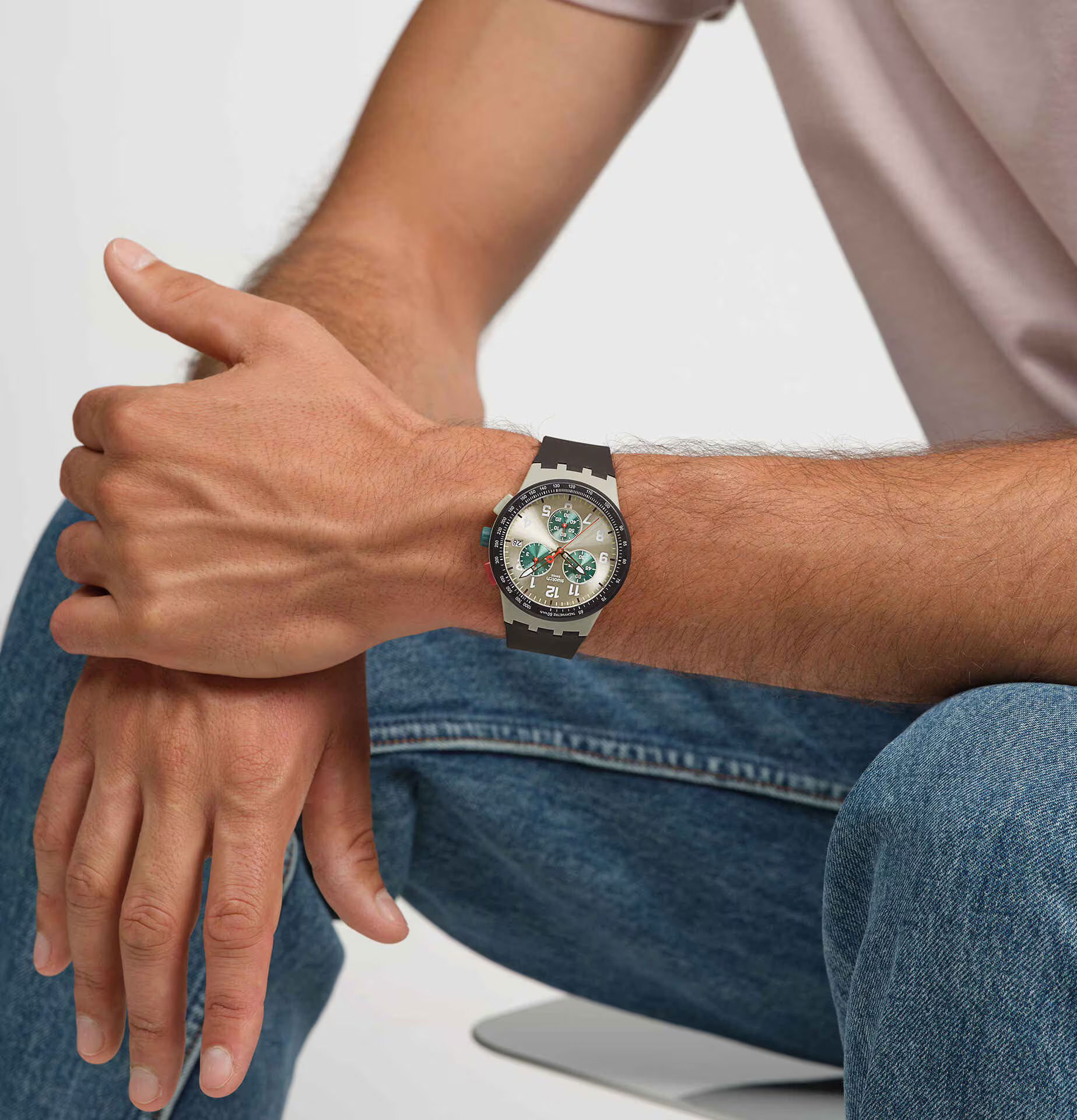 Swatch OBSIDIAN INK Sust402 