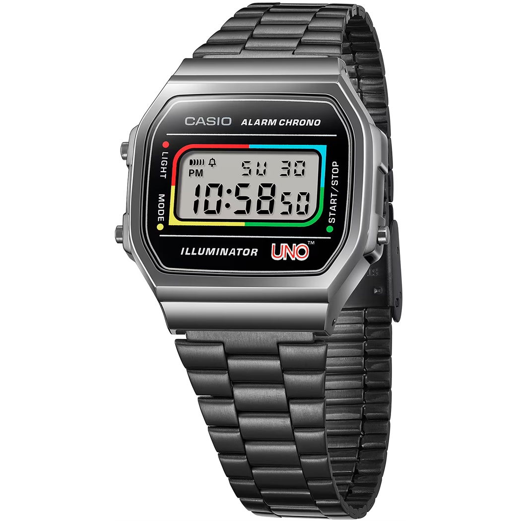  Casio A168weuc-1Adr X UNO™ Retro Dijital Kol Saati