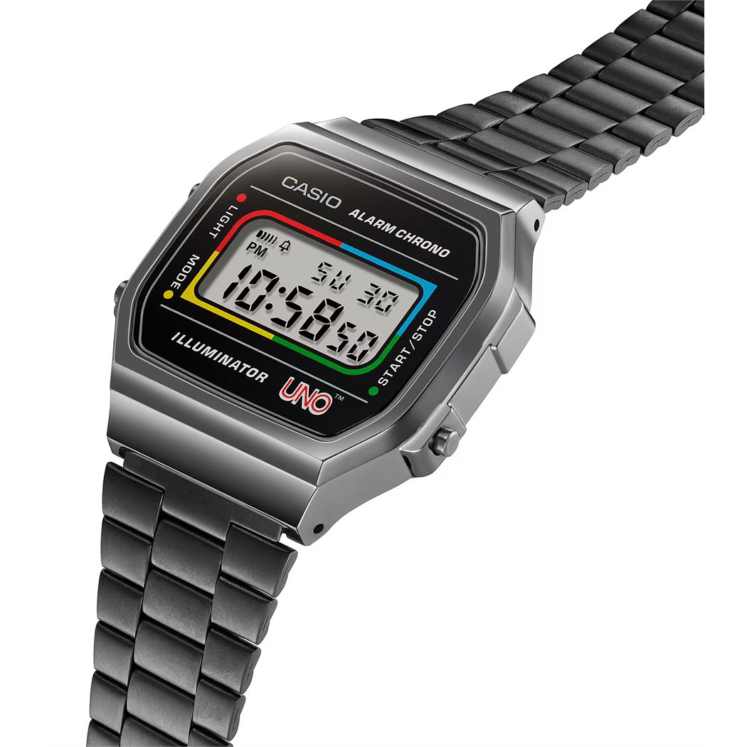  Casio A168weuc-1Adr X UNO™ Retro Dijital Kol Saati