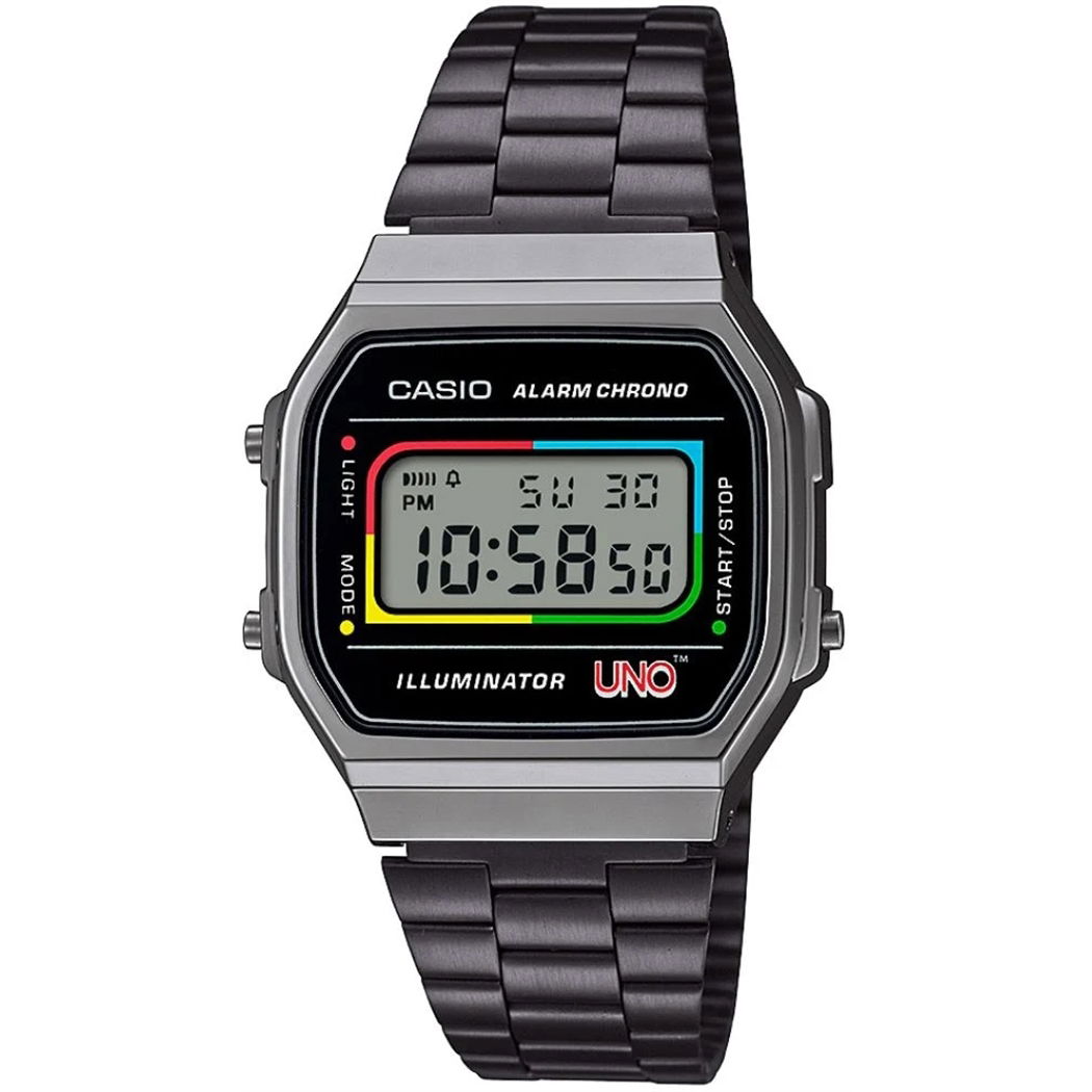  Casio A168weuc-1Adr X UNO™ Retro Dijital Kol Saati
