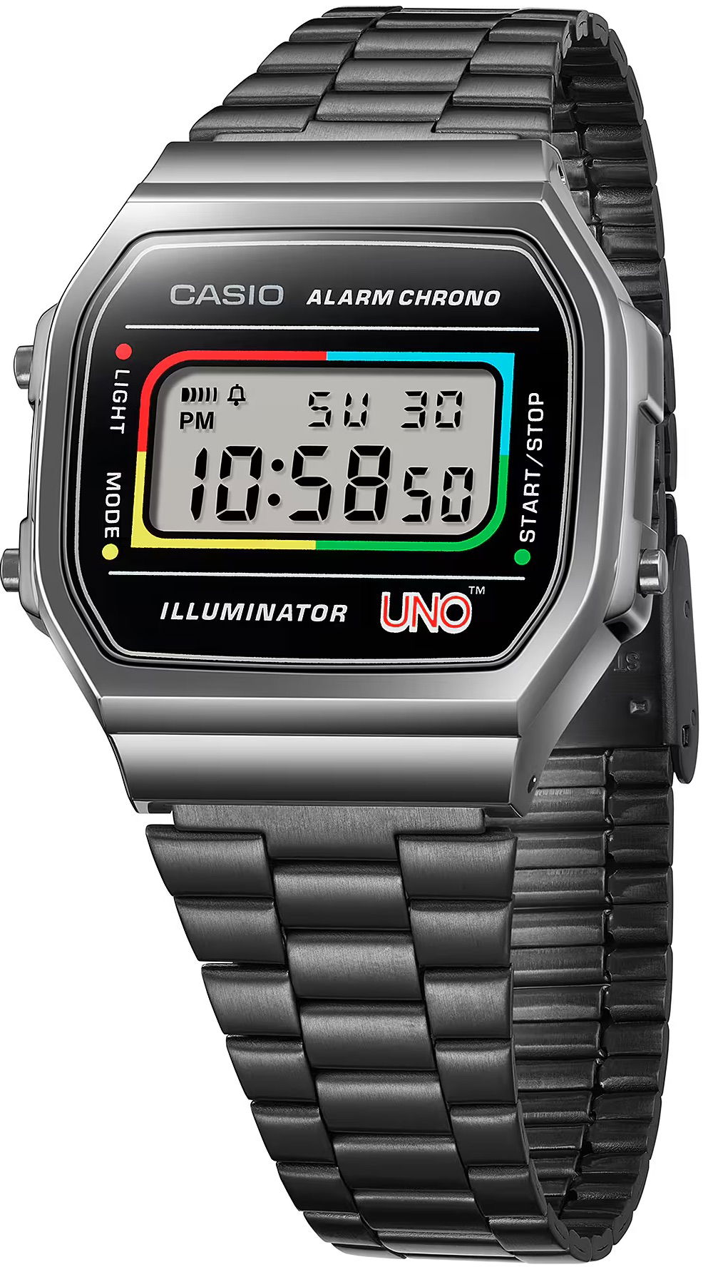  Casio A168weuc-1Adr X UNO™ Retro Dijital Kol Saati