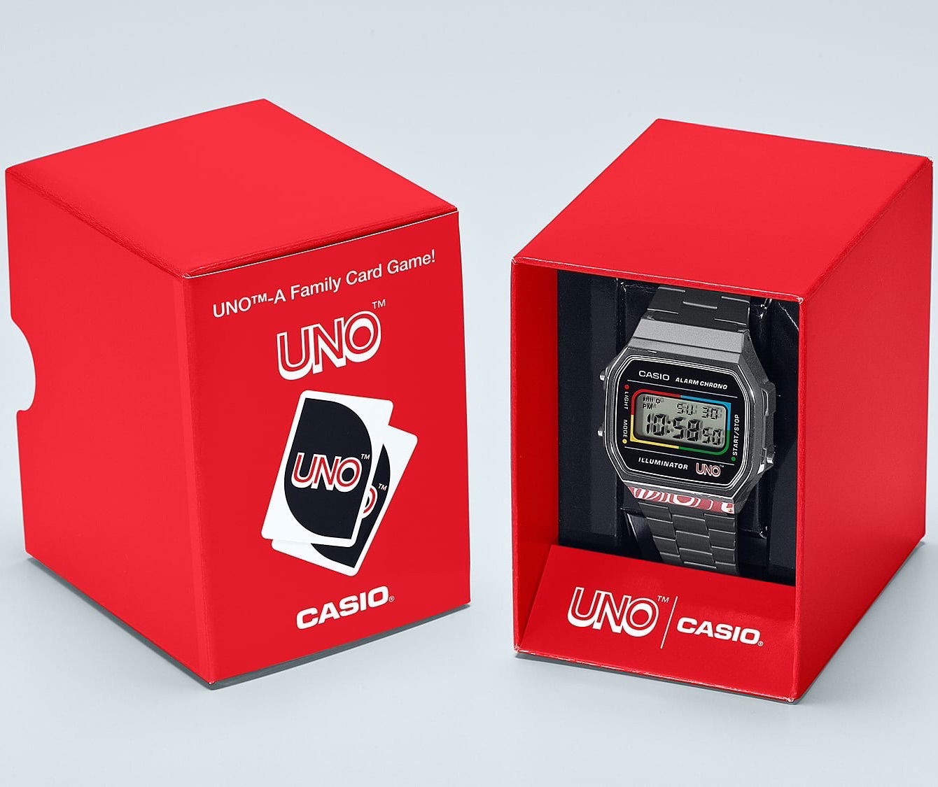  Casio A168weuc-1Adr X UNO™ Retro Dijital Kol Saati