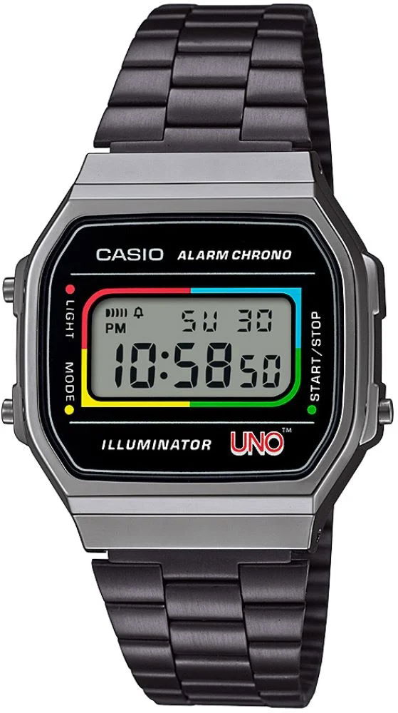  Casio A168weuc-1Adr X UNO™ Retro Dijital Kol Saati