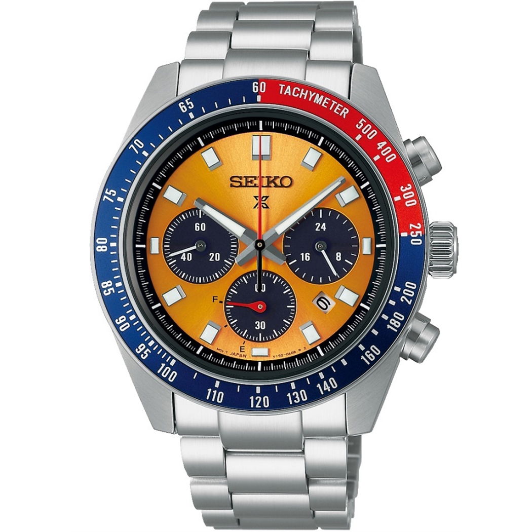 Seiko Prospex Pogue Speedtimer Ssc947p Solar Chronograph
