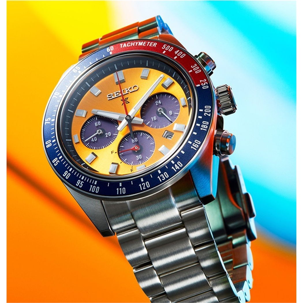Seiko Prospex Pogue Speedtimer Ssc947p Solar Chronograph
