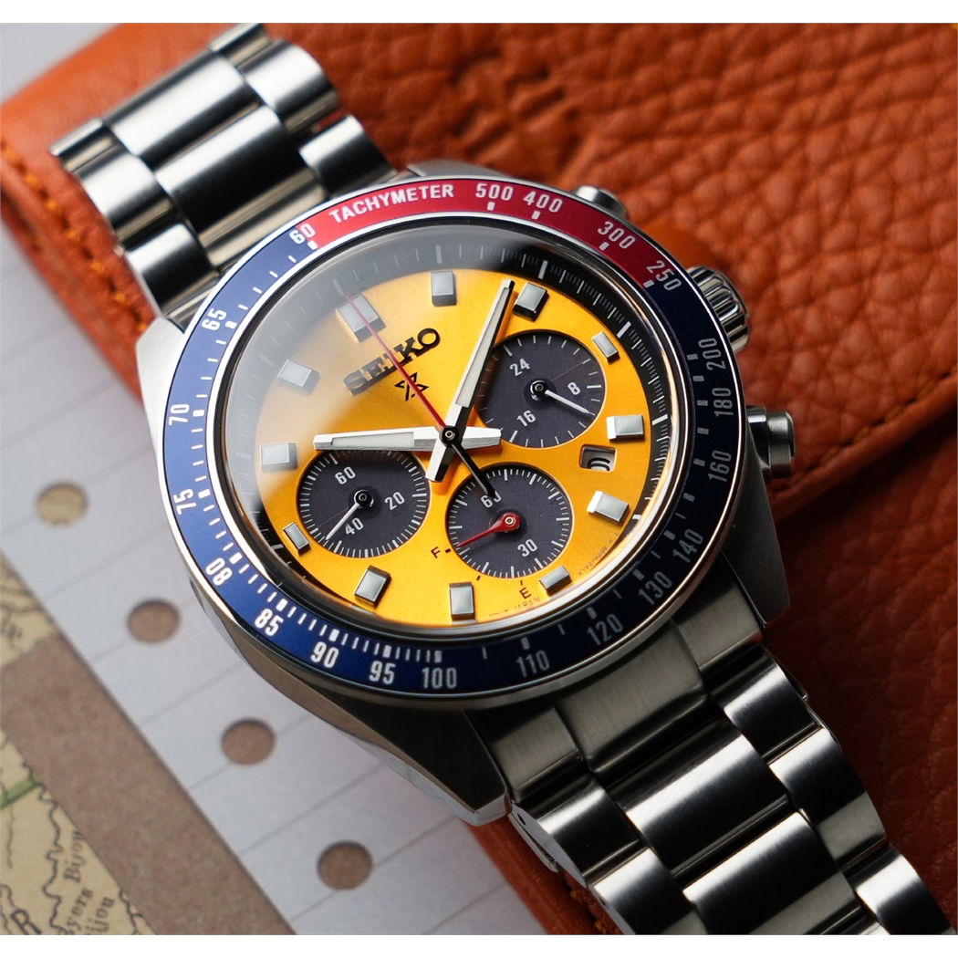 Seiko Prospex Pogue Speedtimer Ssc947p Solar Chronograph