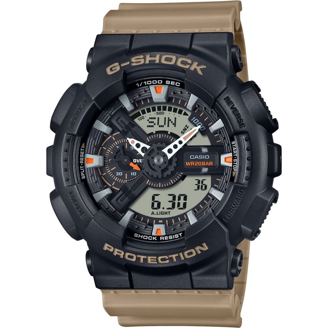 Casio Ga-110Tu-1A5dr G-Shock Analog-Dijital Erkek Kol Saati