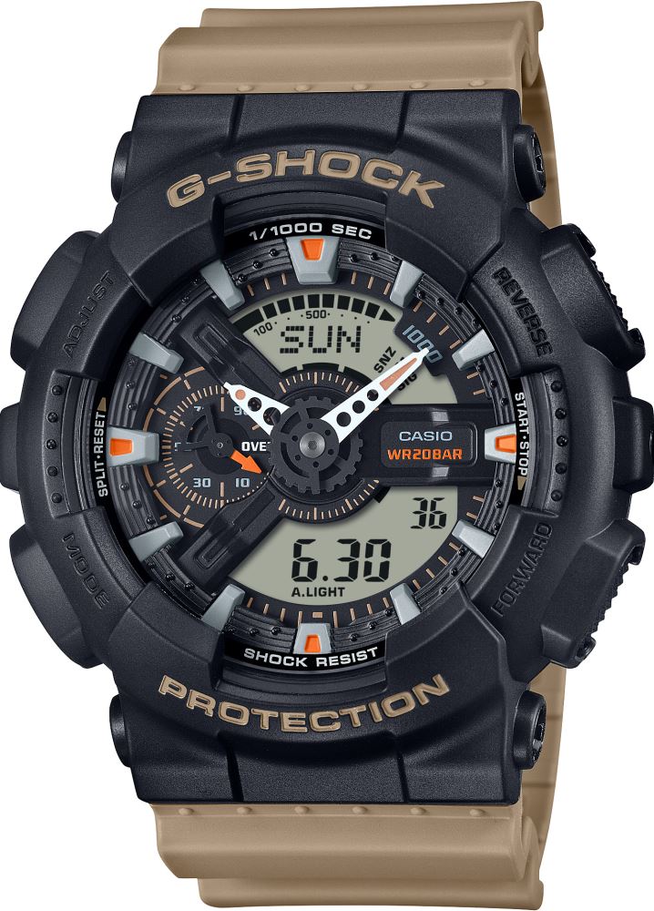 Casio Ga-110Tu-1A5dr G-Shock Analog-Dijital Erkek Kol Saati