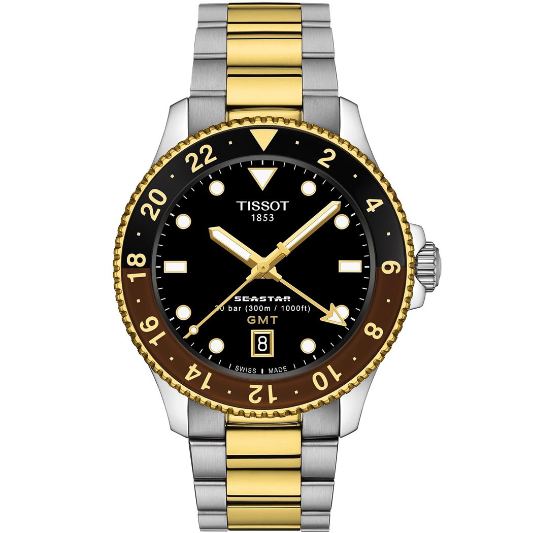 Tissot Seastar 1000 Quartz GMT T120.852.22.051.00 Erkek Kol Saati
