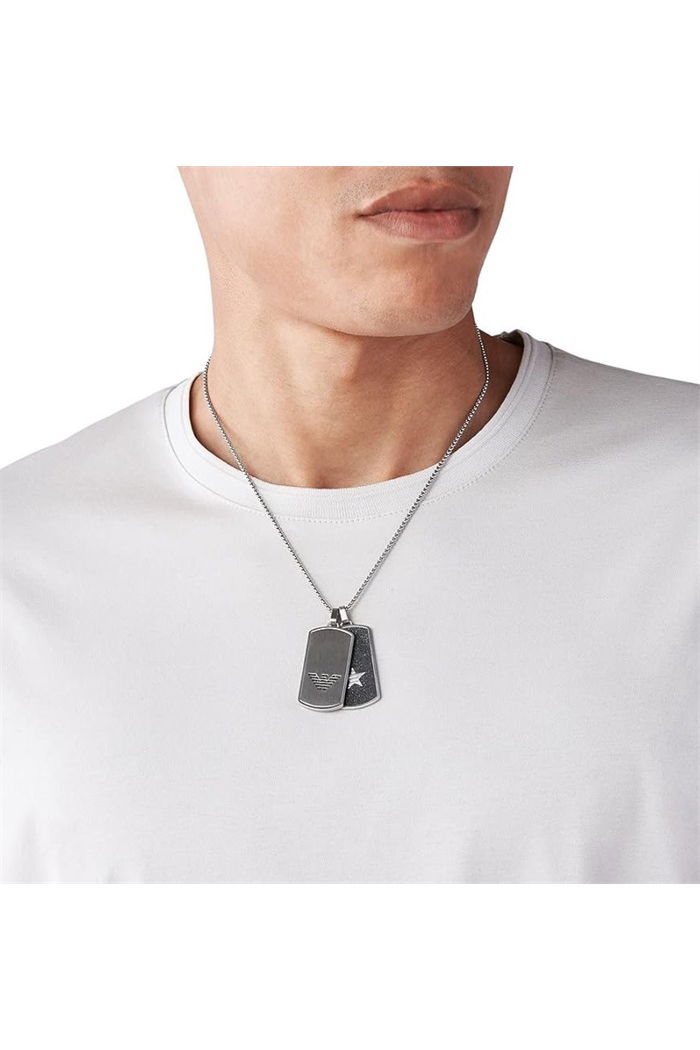 Emporio Armani Ajegs2675-040 Erkek Kolye