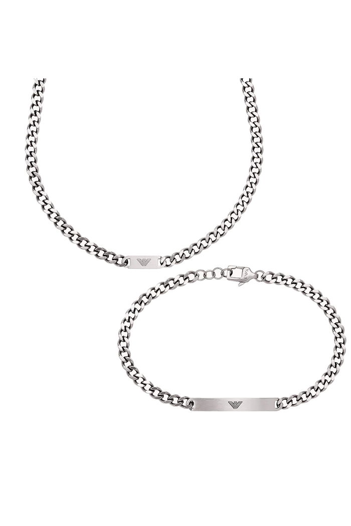 Emporio Armani Ajegs2856-040 Kolye ve Bileklik Takım