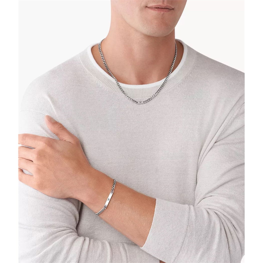 Emporio Armani Ajegs2856-040 Kolye ve Bileklik Takım
